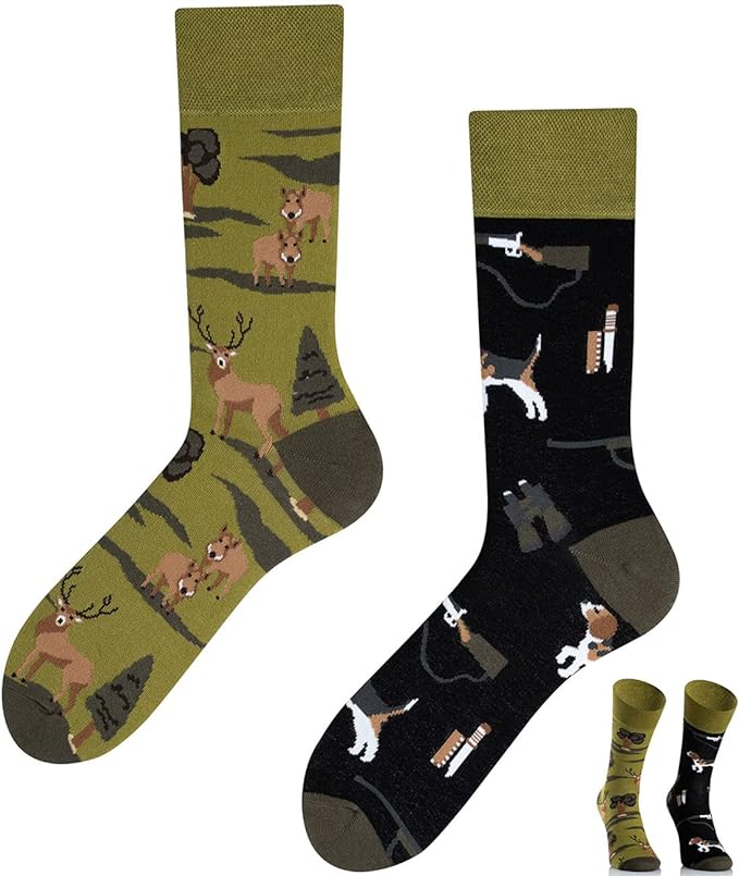 Chaussettes chasse fantaisie rigolotes