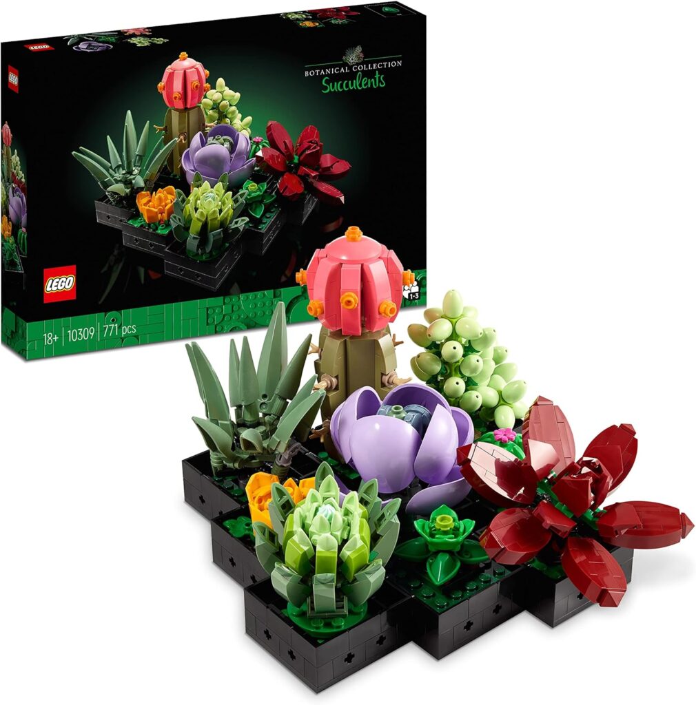 succulentes de lego