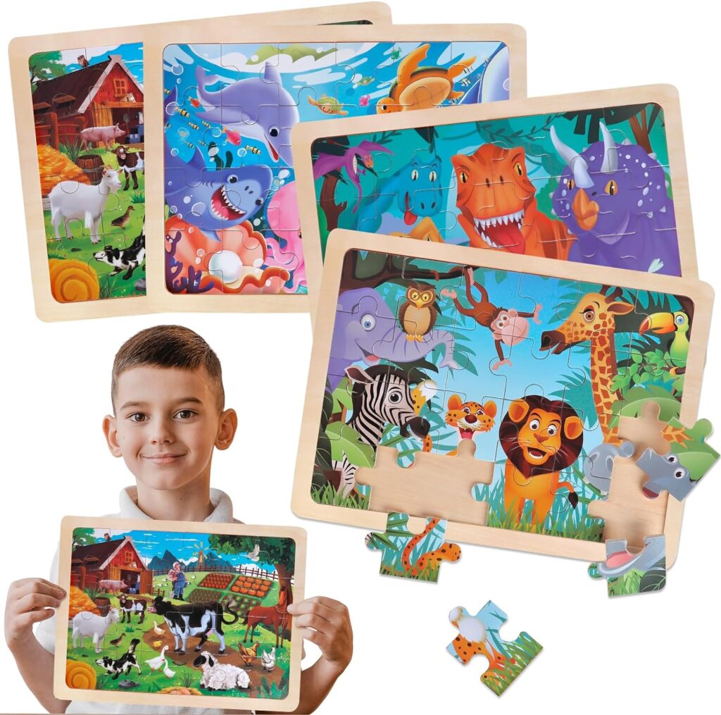 puzzles en bois pour enfant