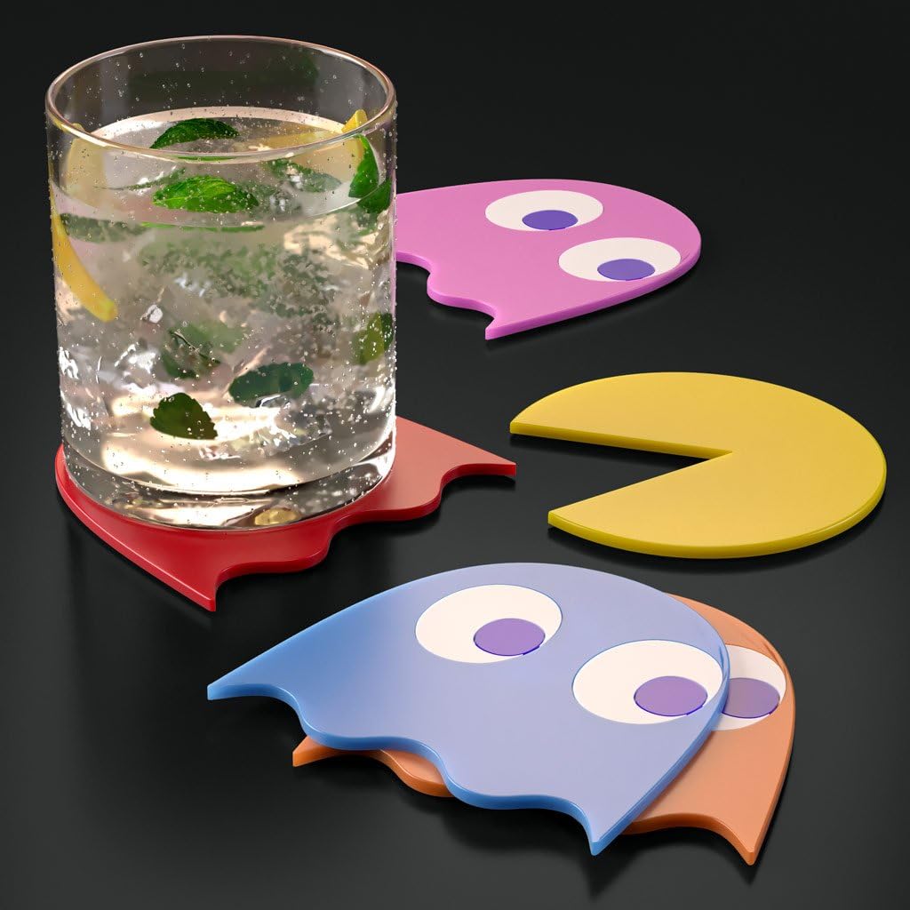 sous-verres Pac-man