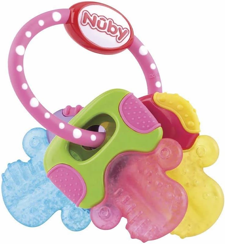 23. Nuby - Anneau de dentition pour bébé avec gel Réfrigérant 