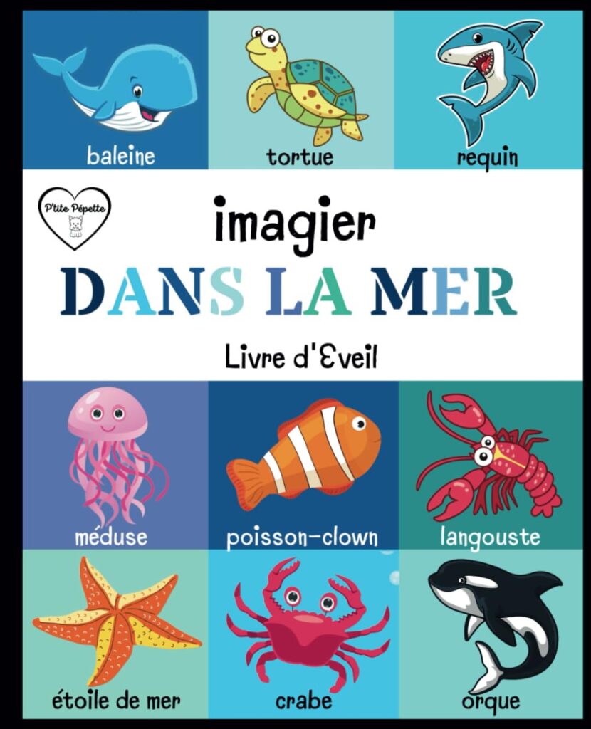 22. Dans la Mer - Livre d'éveil