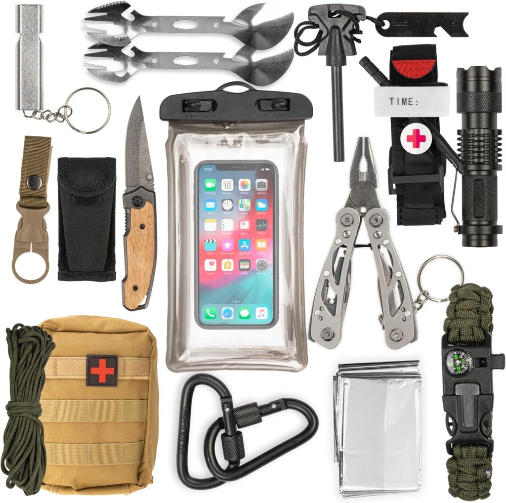 Kit de survie militaire complet