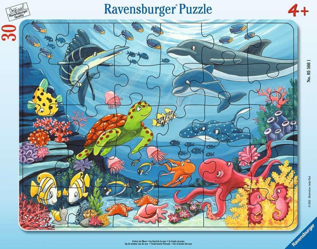 19. Ravensburger - Puzzle-cadre, la mer