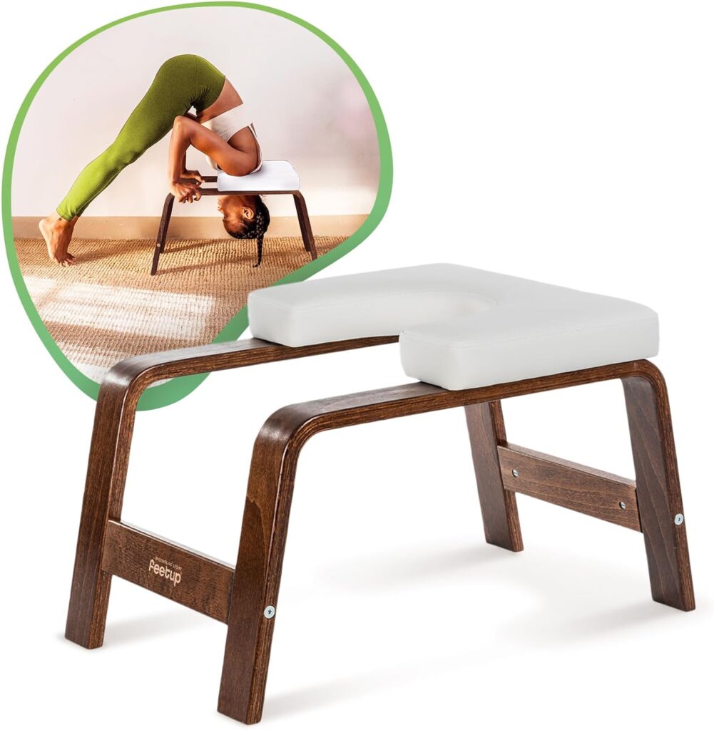 4. FeetUp - Tabouret de yoga pour poirier & postures inversées faciles